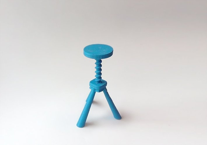 stool 3D Print 54231