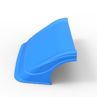 Nose for Dirt Modified Super stock car Scale 1:25 - Thumbnail 11