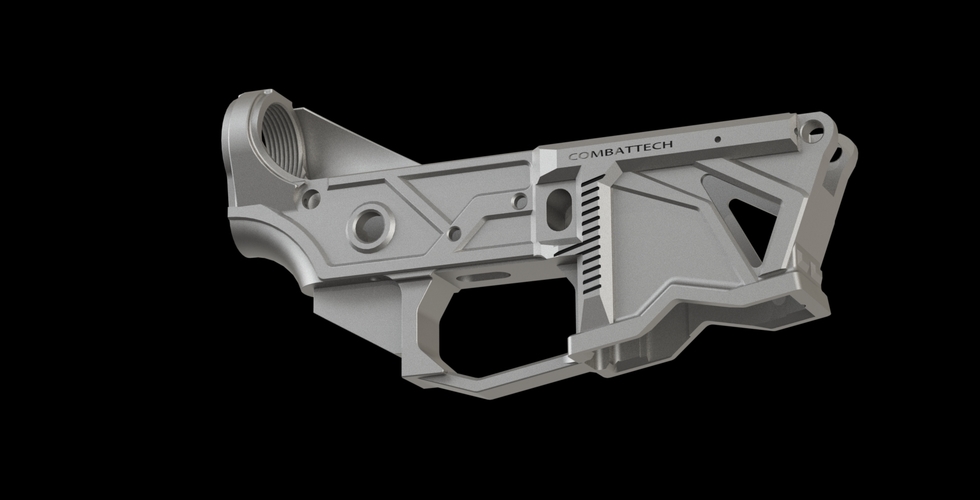 3D Printed AR15 Lower by COMBATTECH | Pinshape