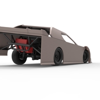 Dirt Modified Super stock car while turning 1:25 - Thumbnail 19