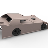 Dirt Modified Super stock car while turning 1:25 - Thumbnail 20