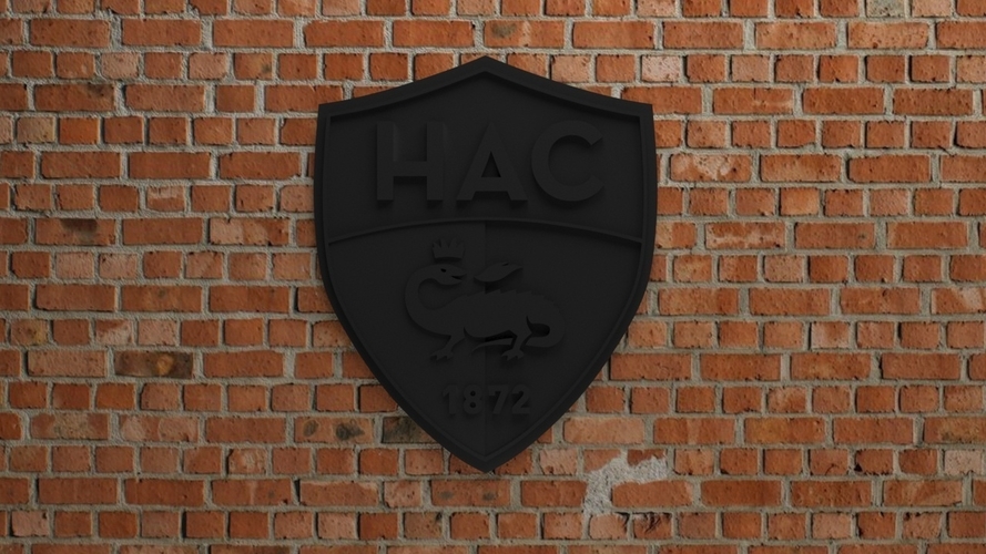 Le Havre AC Logo 3D Print 542644