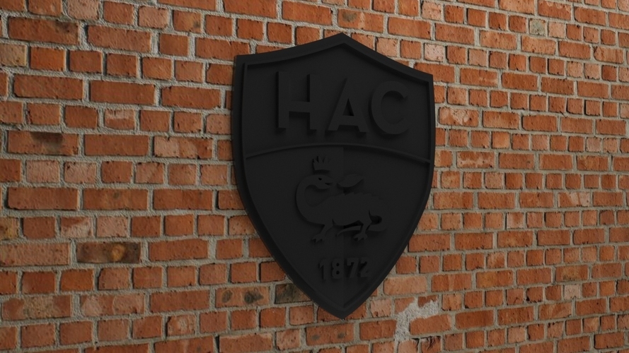 Le Havre AC Logo 3D Print 542645