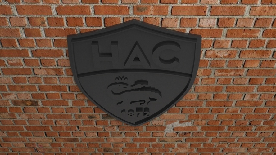 Le Havre AC Logo 3D Print 542646