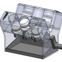 Car V6 engine (60° and with a small storage)  - Thumbnail 18