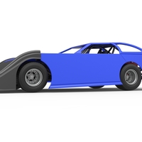 Super Dirt Late model Scale 1:25 - Thumbnail 2