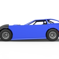 Super Dirt Late model Scale 1:25 - Thumbnail 9