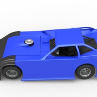 Super Dirt Late model Scale 1:25 - Thumbnail 10