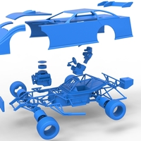 Super Dirt Late model Scale 1:25 - Thumbnail 24