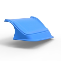 Nose for Super Dirt Late model Scale 1:25 - Thumbnail 17