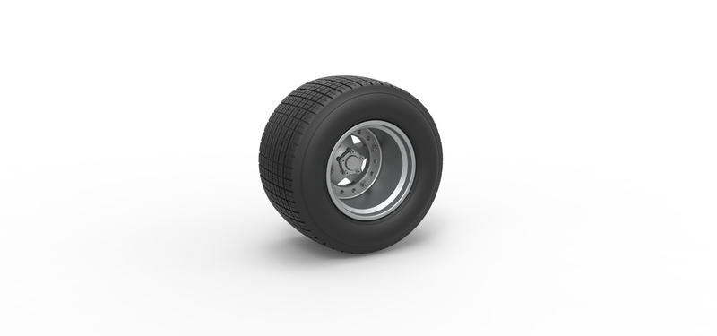 Wheel of Super Dirt Late model 1:25