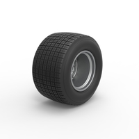 Wheel of Super Dirt Late model 1:25 - Thumbnail 2