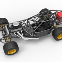Super Dirt Late model Base Scale 1:25 - Thumbnail 4