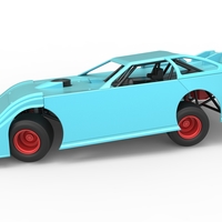 Super Dirt Late model while turning 1:25 - Thumbnail 6