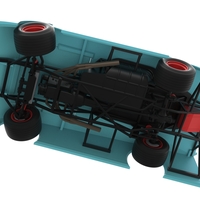 Super Dirt Late model while turning 1:25 - Thumbnail 8