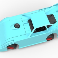 Super Dirt Late model while turning 1:25 - Thumbnail 9