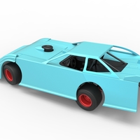 Super Dirt Late model while turning 1:25 - Thumbnail 13