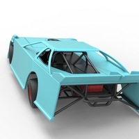 Super Dirt Late model while turning 1:25 - Thumbnail 15