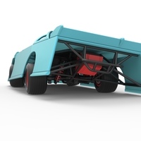 Super Dirt Late model while turning 1:25 - Thumbnail 16