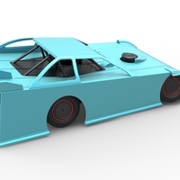 Super Dirt Late model while turning 1:25 - Thumbnail 20