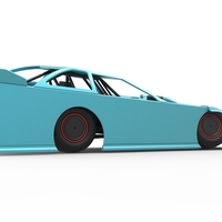 Super Dirt Late model while turning 1:25 - Thumbnail 21