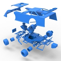 Super Dirt Late model while turning 1:25 - Thumbnail 25