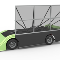 Super Dirt Late model with side wing 1:25 - Thumbnail 1