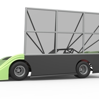 Super Dirt Late model with side wing 1:25 - Thumbnail 2