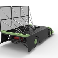 Super Dirt Late model with side wing 1:25 - Thumbnail 17