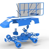 Super Dirt Late model with side wing 1:25 - Thumbnail 24