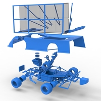 Super Dirt Late model with side wing 1:25 - Thumbnail 25