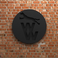 Small Wolverhampton Wanderers FC Logo-simple 3D Printing 542919