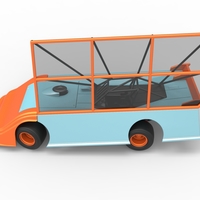 Super Dirt Late model with side wing while turning 1:25 - Thumbnail 9