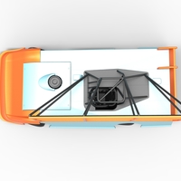 Super Dirt Late model with side wing while turning 1:25 - Thumbnail 10