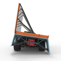 Super Dirt Late model with side wing while turning 1:25 - Thumbnail 14