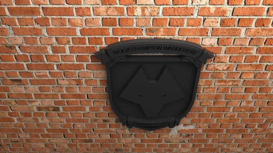 Wolverhampton Wanderers FC Logo-1877 3D Print 542992