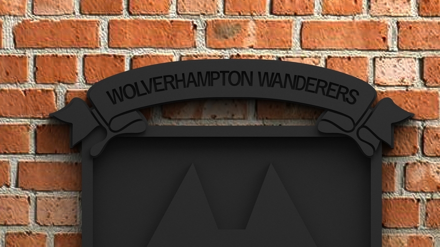 Wolverhampton Wanderers FC Logo-1877 3D Print 542993