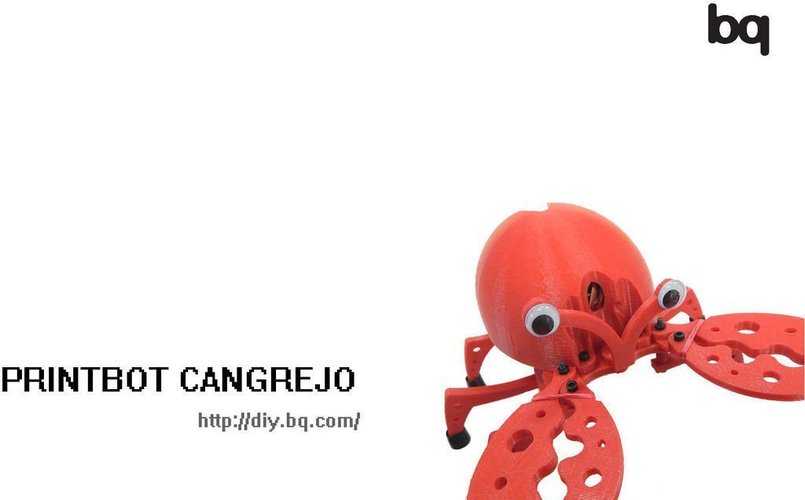 PrintBot Crab 3D Print 54300