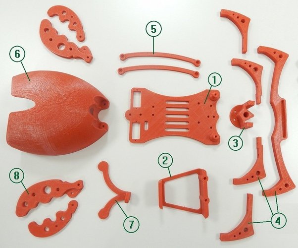 PrintBot Crab 3D Print 54302