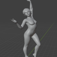 Posing Girl - Thumbnail 1