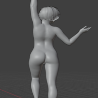 Posing Girl - Thumbnail 2