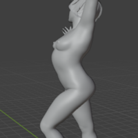 Posing Girl - Thumbnail 3