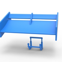 Wing of Supermodified front engine race car 1:25 - Thumbnail 16