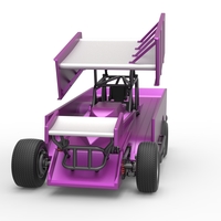 NE Outlaw Dirt Modified stock car V2 Scale 1:25 - Thumbnail 4