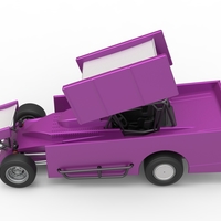 NE Outlaw Dirt Modified stock car V2 Scale 1:25 - Thumbnail 8