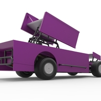 NE Outlaw Dirt Modified stock car V2 Scale 1:25 - Thumbnail 18