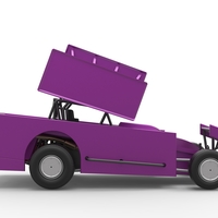 NE Outlaw Dirt Modified stock car V2 Scale 1:25 - Thumbnail 19