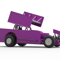 NE Outlaw Dirt Modified stock car V2 Scale 1:25 - Thumbnail 21