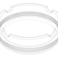 Plastic Cigarette Ashtray - Thumbnail 5