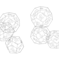 12 Sided Game Dice 6 Colors - Thumbnail 11